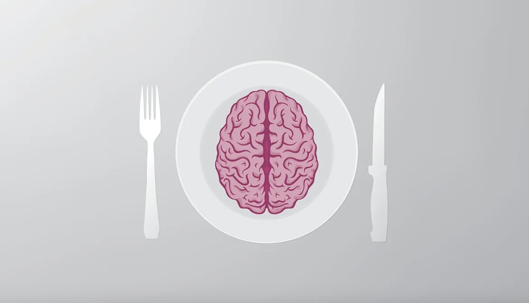 eating brain drawing